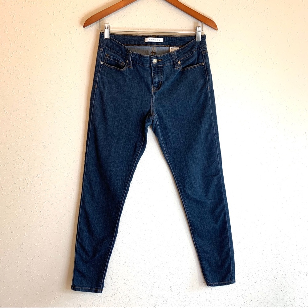Eunina Mila Low Rise Women’s Blue Ankle Skinny Jeans Size 29